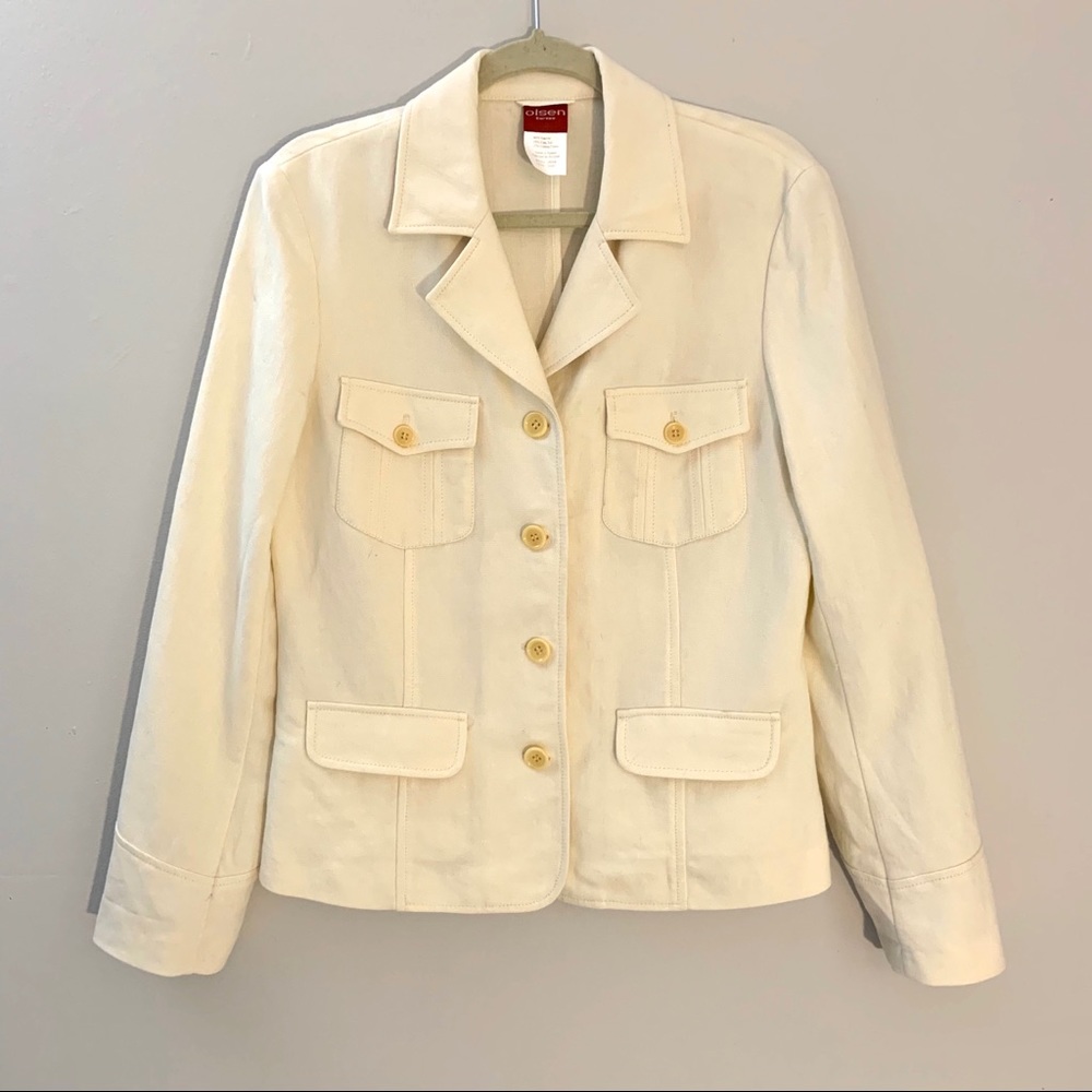 OLSEN linen jacket